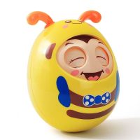 Tumbler with biteable rattle